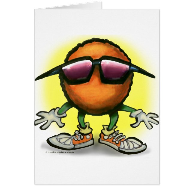 Cartão Orange Dude (Frente)