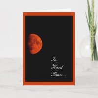 Orange Harvest Moon, simpatia, encorajamento