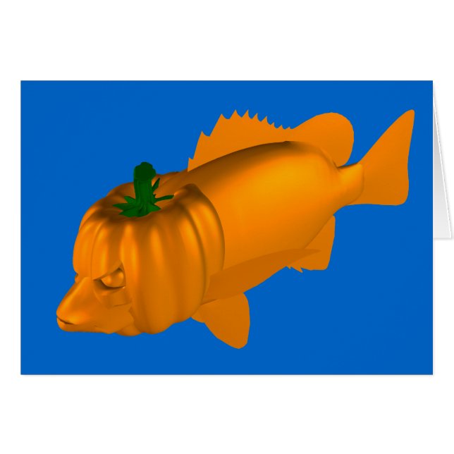 Cartão Orange Mangrove Jack (Frente Horizontal)