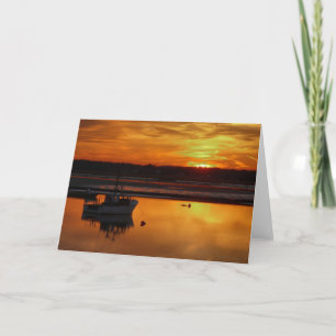 Cartão Orange Sunset Card