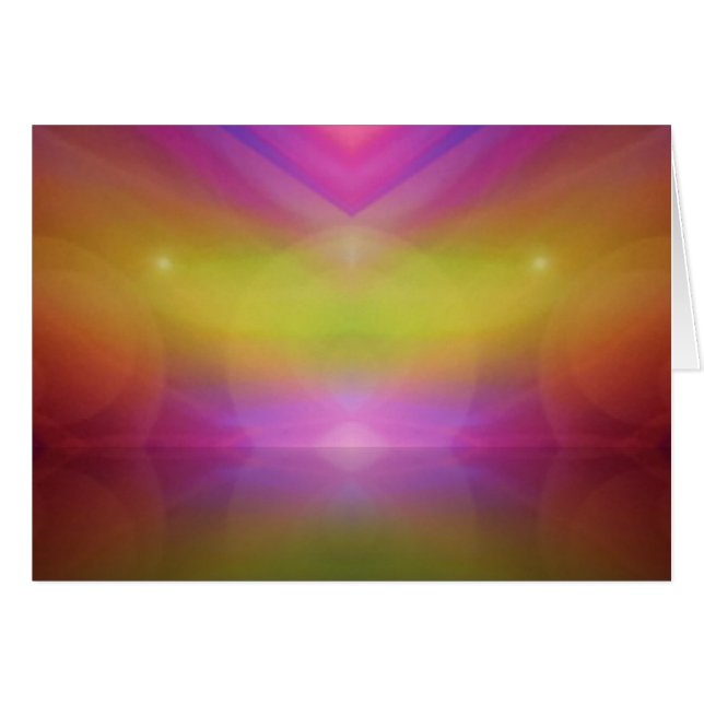 Cartão Órbitos mágicos (Frente horizontal)