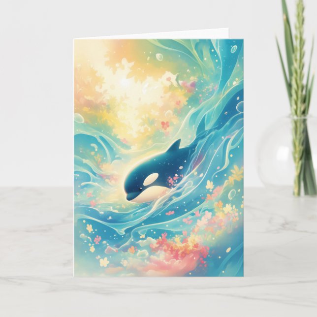 Cartão Orca Guardian of the Deep (Frente)