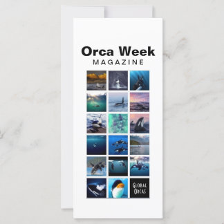 Cartão Orca Week Magazine