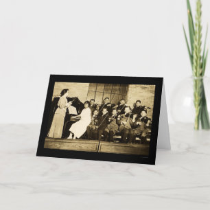 Cartão Orchestra Children 1910