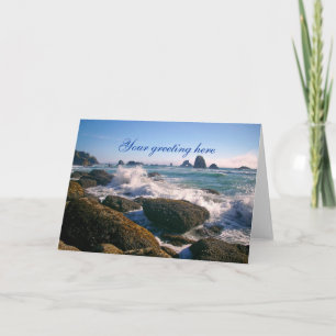Cartão Oregon Coast Greeting Card