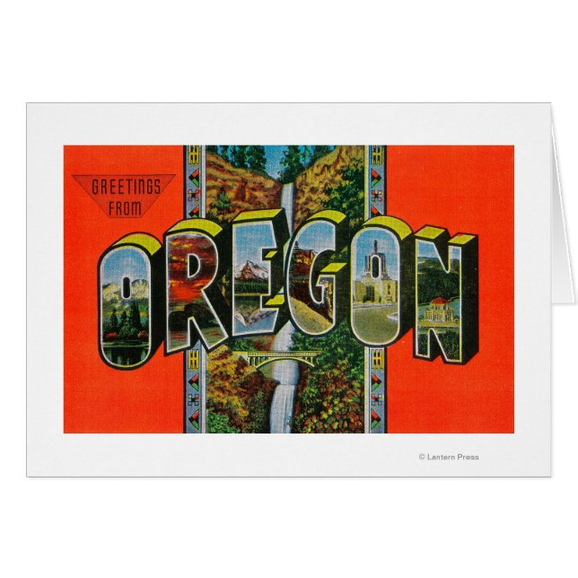 Cartão OregonGrande Cenas (Frente Horizontal)