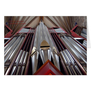 Cartão Órgão da catedral de St Giles, Edimburgo