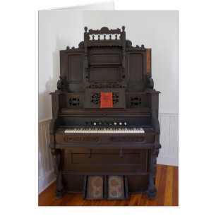 Cartão Órgão da igreja