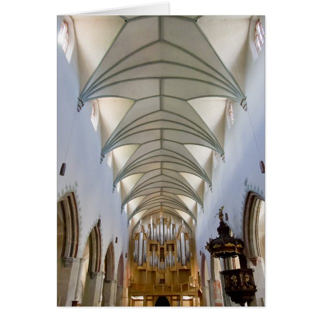 Cartão Órgão Goll, Memmingen (Frente)