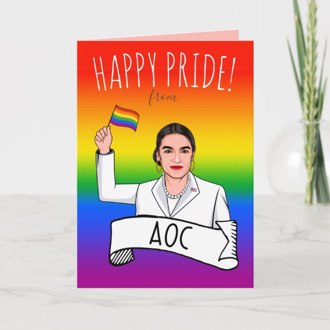 Cartão Orgulho AOC (Frente)
