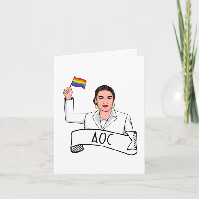 Cartão Orgulho AOC (Frente)