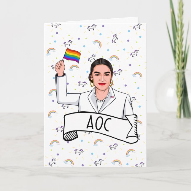 Cartão Orgulho AOC (Frente)