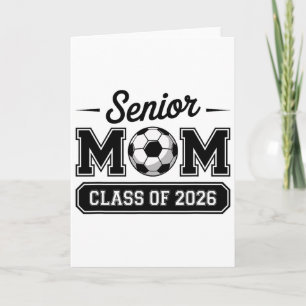 Cartão Orgulho da Mãe de Futebol Senior Cl de 2026