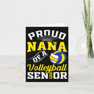 Cartão Orgulho De Nana De Graduação Do Mais velho De Voll