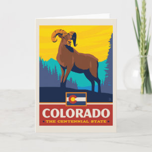 Cartão Orgulho Estatal Colorado