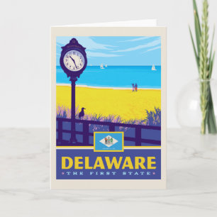 Cartão Orgulho Estatal Delaware