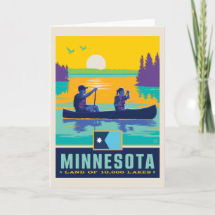 Cartão Orgulho Estatal   Minnesota