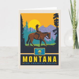 Cartão Orgulho Estatal Montana