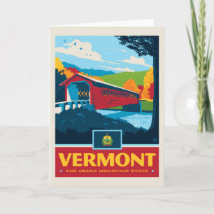 Cartão Orgulho Estatal   Vermont