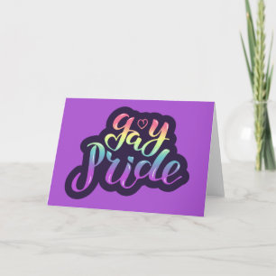 Cartão Orgulho gay