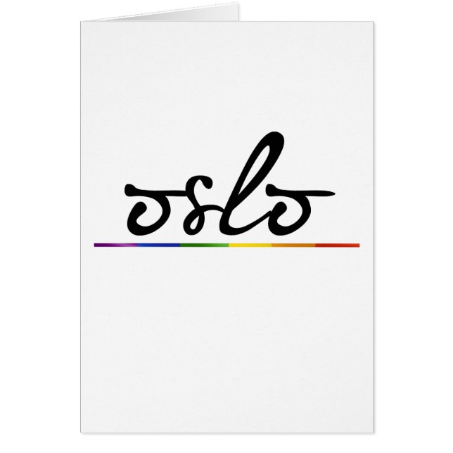 CARTÃO ORGULHO GAY DE OSLO - .PNG (Frente)
