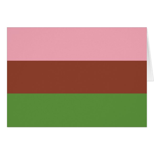 Cartão Orgulho Ginossexual (Frente Horizontal)