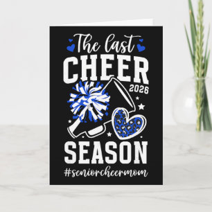 Cartão Orgulhosa Mãe de Cheerleader Sênior