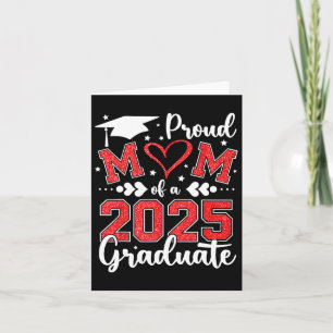 Cartão Orgulhosa Mãe De Um Formando De 2025, Graduação 20
