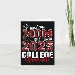 Cartão Orgulhosa Mãe De Um Formando De Graduação 2025