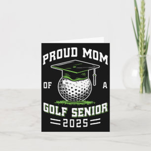 Cartão Orgulhosa Mãe De Um Mais velho De Golfe Cl De Grad