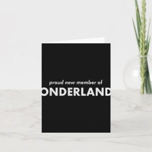 Cartão Orgulhoso Novo Membro Da Perda De Peso Onederland