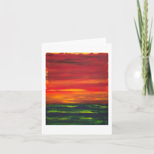 Cartão original da arte (Frente)