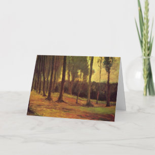 Cartão Orla de uma Floresta por Vincent van Gogh