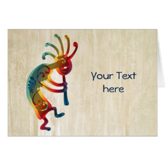 Cartão Ornamentos KOKOPELLI + suas ideias