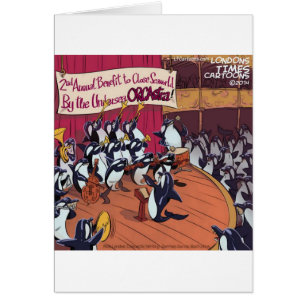 Cartão Orquestra Orca Divertida