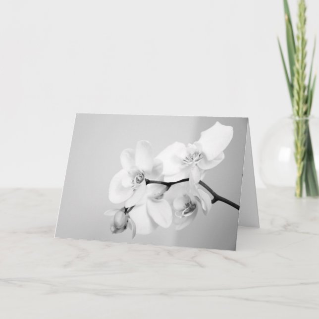 Cartão Orquídea (Frente)