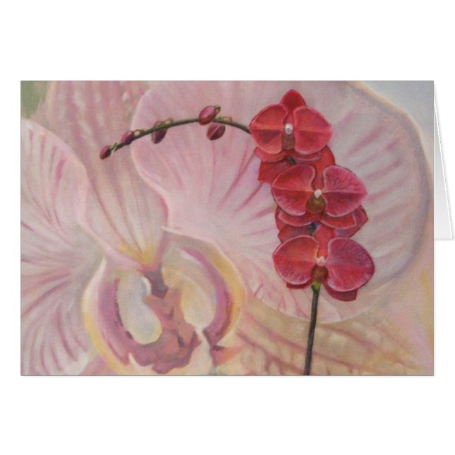 Cartão Orquídea (Frente Horizontal)