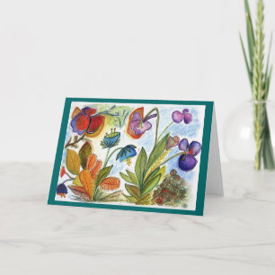 Cartão Orquídea-24