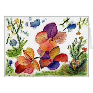 Cartão Orquídea 39