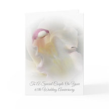 Orquídea Branca Personalizada 65º Aniversário de C