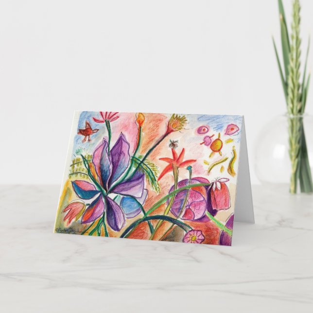 Cartão Orquídeas (Frente)