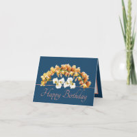 Orquídeas Buquês Rosa Azul Lírios Feliz Aniversári