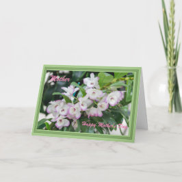 Cartão Orquídeas do Dia das Mães