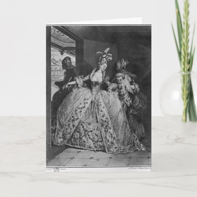 Cartão Os adeuses (Frente)