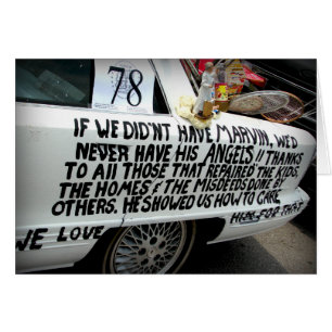 Cartão os anjos de marvin