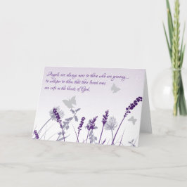 Cartão Os Anjos Estão Perto Dos Que Gritam A Simpatia