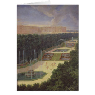 Cartão Os bosques de Versalhes