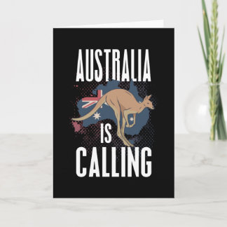 Cartão Os Cangurus Na Austrália