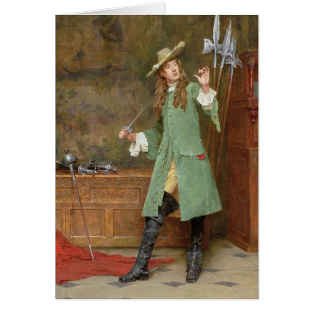 Cartão Os Cavalier galhardos (Frente)