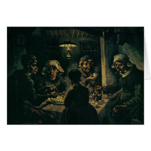 Cartão Os Comedores De Batata,